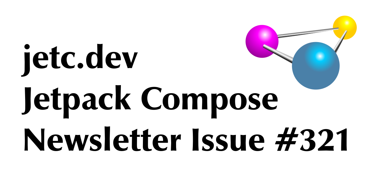 jetc.dev Newsletter Issue #321